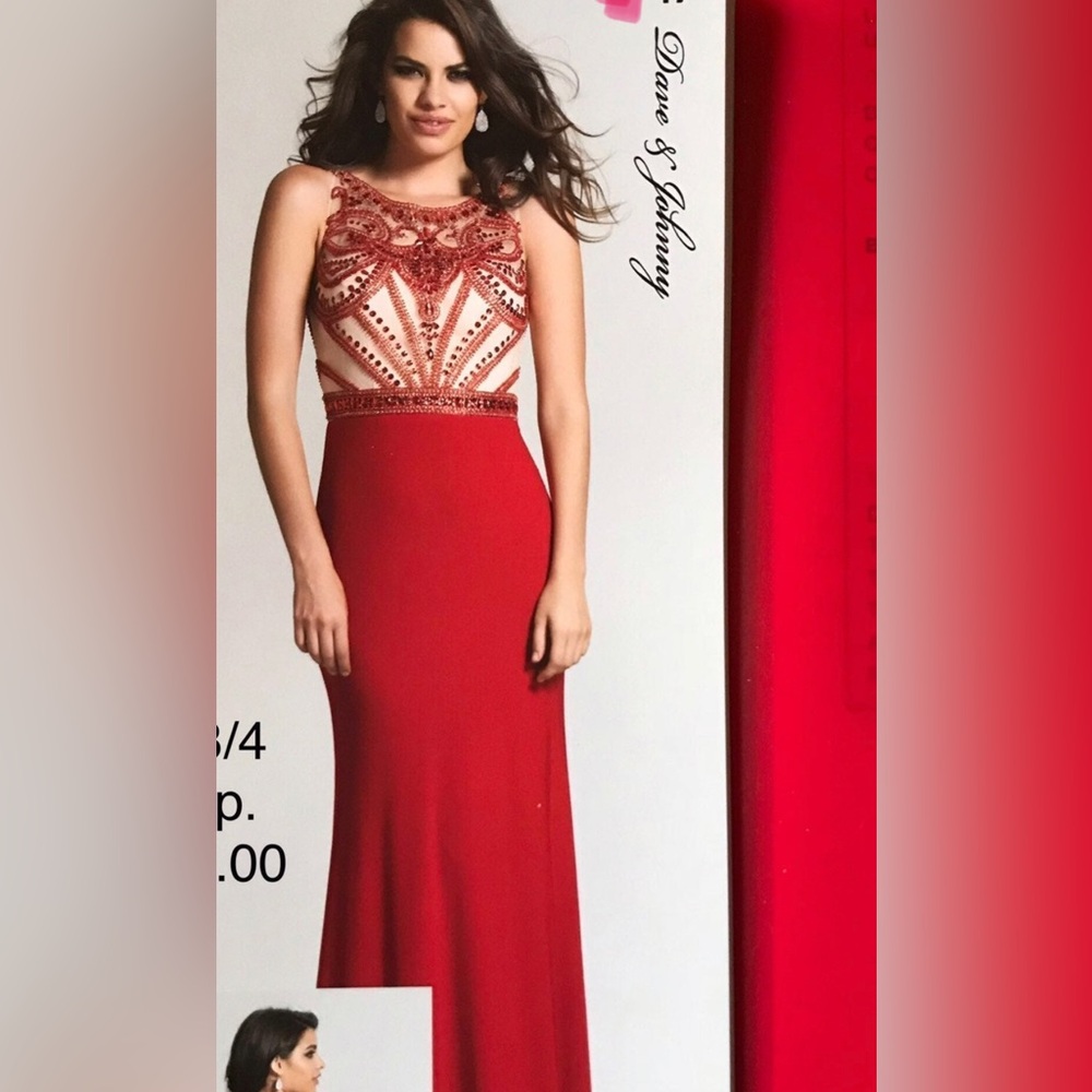 Prom gown nwt Dave and johnny